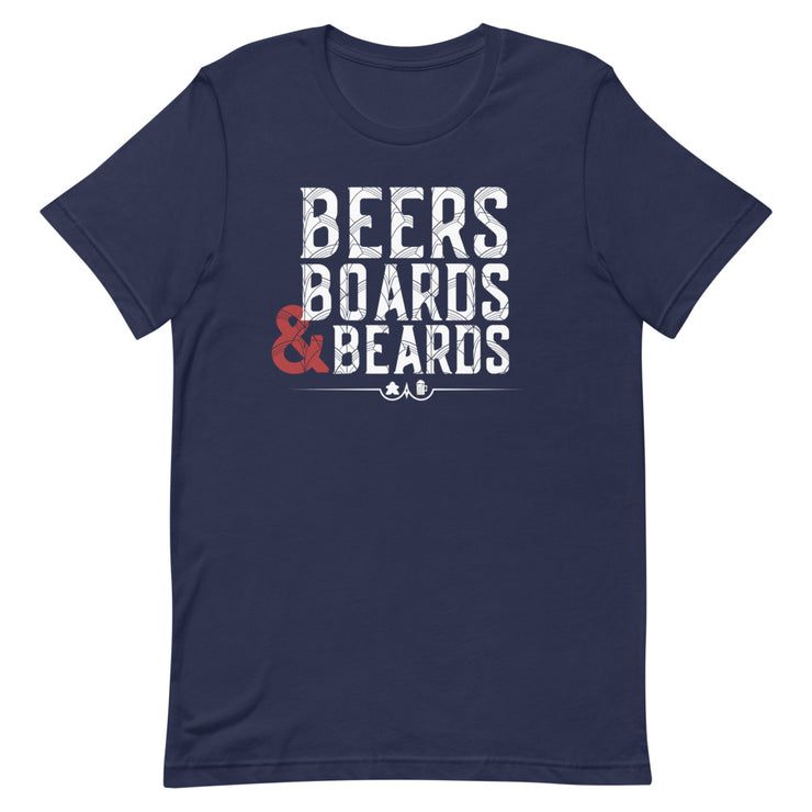 Beers Boards And Beards T-Shirt