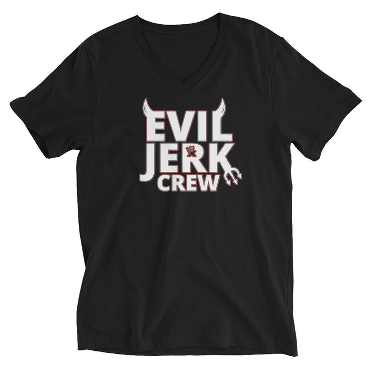 Evil Jerk Crew Unisex Short Sleeve V-Neck T-Shirt