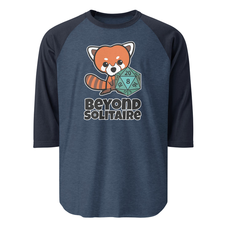 Beyond Solitaire 3/4 sleeve raglan shirt