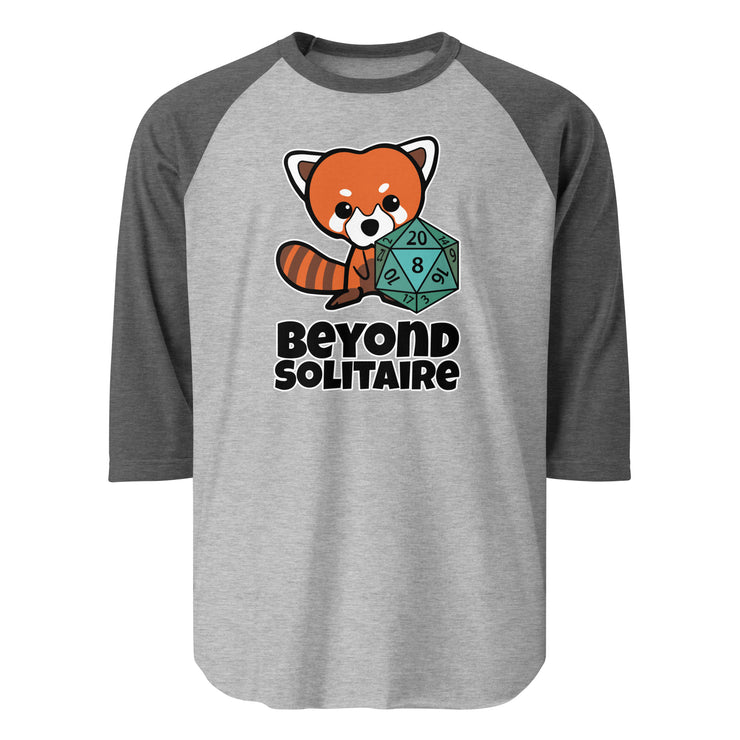 Beyond Solitaire 3/4 sleeve raglan shirt