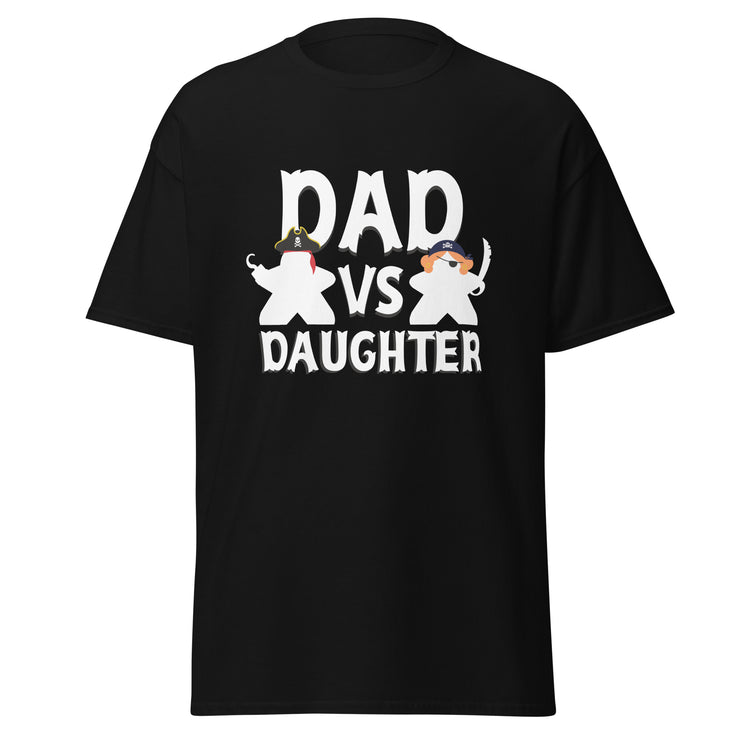 Dad Vs Daughter Unisex Meeple tee