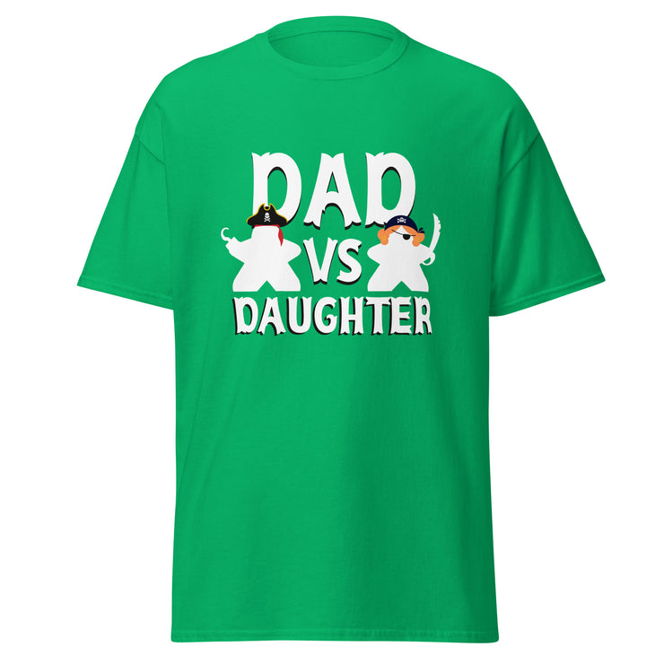 Dad Vs Daughter Unisex Meeple tee