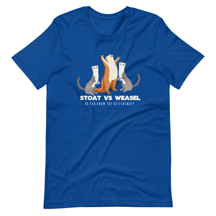 Sporadically Board Stoat Vs Weasel Unisex t-shirt