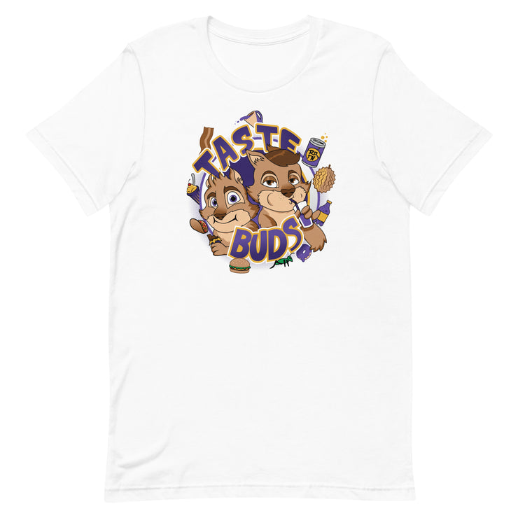 Rolling Dice and Taking Names Taste Buds Unisex t-shirt