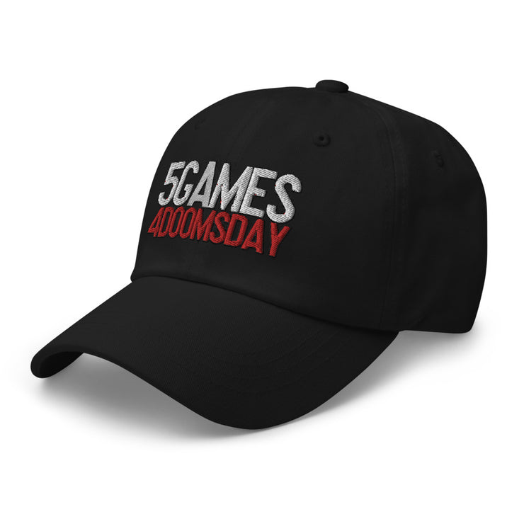 Five Games for Doomsday Dad hat