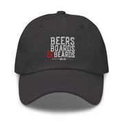 Beers Boards and Beards Dad Hat