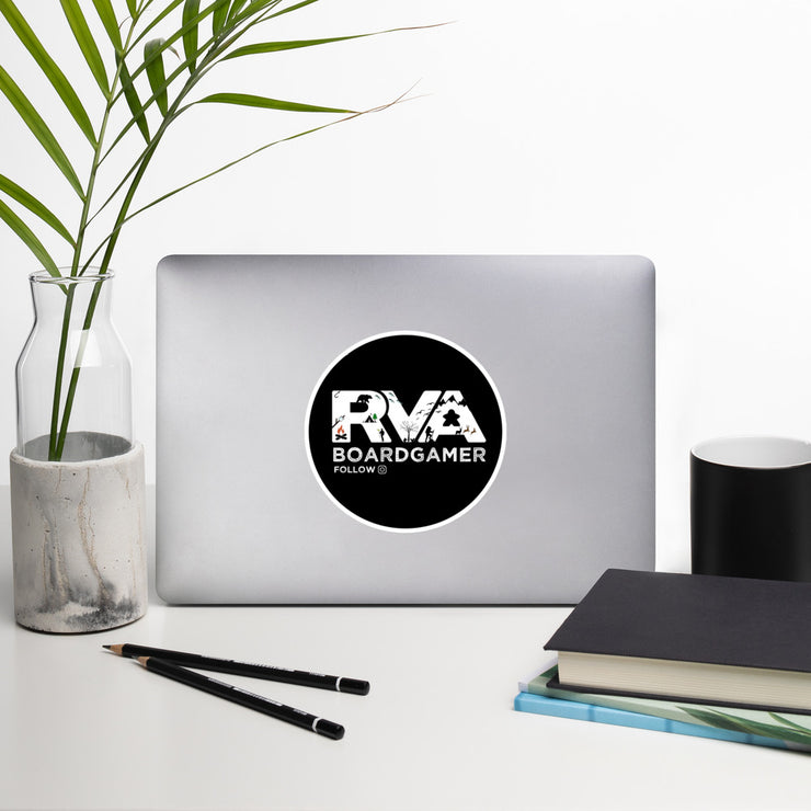 RVA Board Gamer Bubble-free stickers