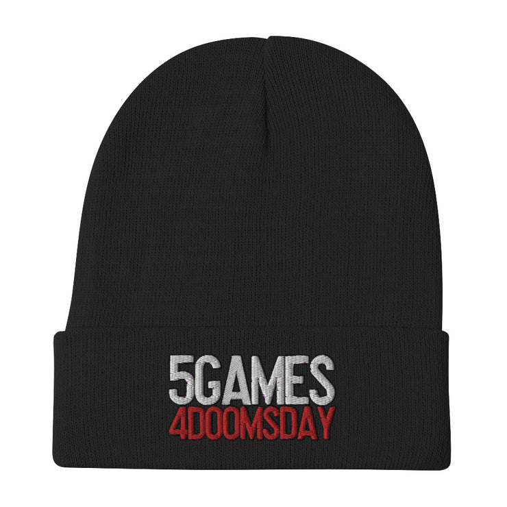 5g Embroidered Beanie