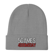 5g Embroidered Beanie