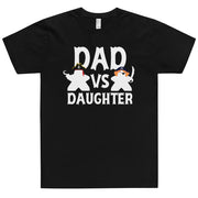 Dad Vs Daughter Pirate Meeples T-Shirt