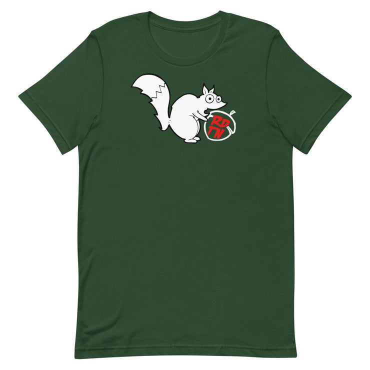 Rolling Dice and Taking Names Crazy Squirrel T-Shirt