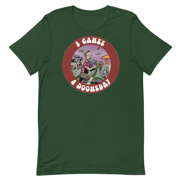 Five Games for Doomsday Graphic Tee