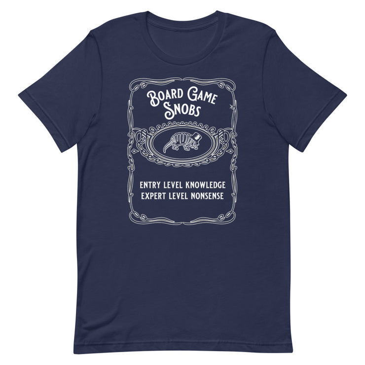 Board Game Snobs 100 Proof Nonsense T-Shirt