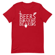 Beers Boards And Beards Game of Beards T-Shirt