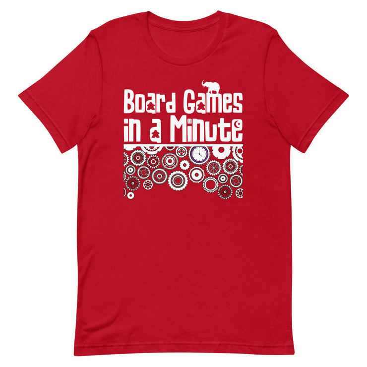 Board Games in a Minute Gears T-Shirt
