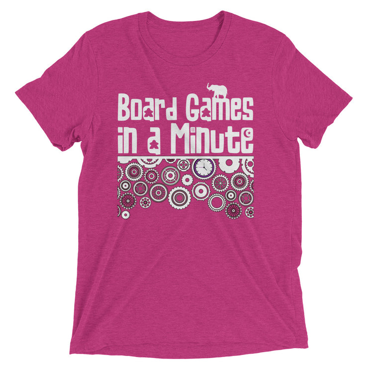 Board Game in a Minute Gears Tri-blend  T-shirt