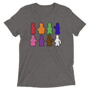 Obsession Meeples Tri-Blend t-shirt